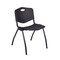 Cain Cain Round Table & Chair Set, Wood, Metal, Plastic Top, Mahogany TB42RNDMH47BK - alternate 3